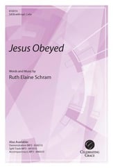 Jesus Obeyed SATB choral sheet music cover